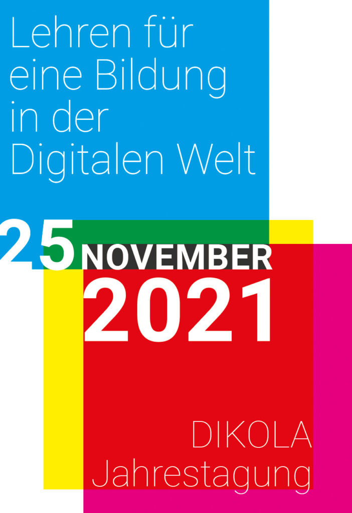 Logo DikoLa Jahrestagung 2021 Lehren für eine Bildung in der Digitalen Welt