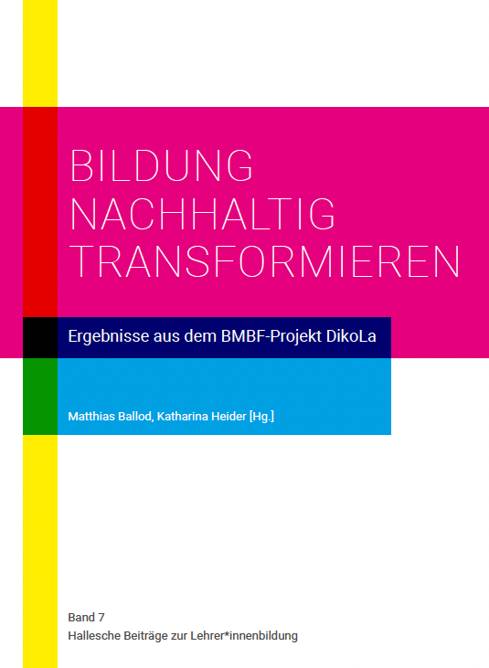Cover Forschungsband "Bildung nachhaltig transformieren"